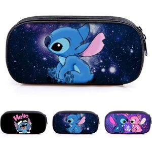 Unbranded (C) Stitch Kids Pencil Case Large Capacity School Students Pens Storage Pouch St Unbranded (C) Stitch Kids Pencil Case Large Capacity School Students Pens Storage Pouch St