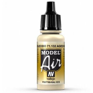 Vallejo Model Air Aged White - Acrylic Paint for Models Vallejo Model Air Aged White - Acrylic Paint for Models