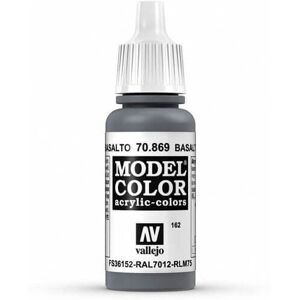 Vallejo Vallejo Model Color 17ml - Basalt Grey - Acrylic paint - Model Type Vallejo Vallejo Model Color 17ml - Basalt Grey - Acrylic paint - Model Type