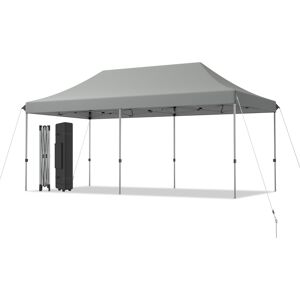 Costway 3 x 6 M Folding Tent Canopy Adjustable Height Shelter with Wheel & Bag Costway 3 x 6 M Folding Tent Canopy Adjustable Height Shelter with Wheel & Bag