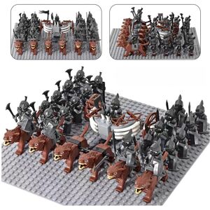 Bysion (Orc Chariot Squad B) Lord of the Rings Orc Elf Elk Cavalry Legion Building Bloc Bysion (Orc Chariot Squad B) Lord of the Rings Orc Elf Elk Cavalry Legion Building Bloc
