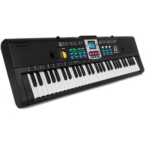 Spactz MQ 61-Key Portable Electronic Keyboard Piano for Kids & Beginners - 16 Tones, 10 Spactz MQ 61-Key Portable Electronic Keyboard Piano for Kids & Beginners - 16 Tones, 10
