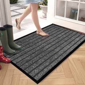 Imperial Rooms (50x80 cm, Grey) Rubber Door Mats Non-Slip Dirt Trapper Heavy Duty Imperial Rooms (50x80 cm, Grey) Rubber Door Mats Non-Slip Dirt Trapper Heavy Duty