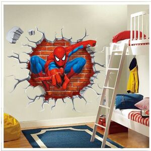 Unbranded 3d cartoon Spiderman wall stickers super heroes for boys kids rooms Unbranded 3d cartoon Spiderman wall stickers super heroes for boys kids rooms