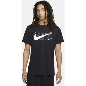 Nike Air Print Mens Black T-Shirt - Casual Style Nike Air Print Mens Black T-Shirt - Casual Style