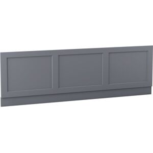 NRG Traditional Bathroom 1800mm Bath MDF Front Panel - Matte Grey NRG Traditional Bathroom 1800mm Bath MDF Front Panel - Matte Grey