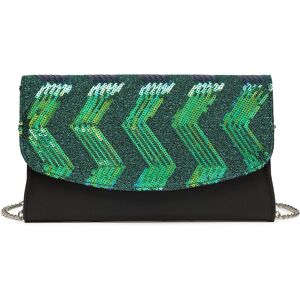 Unbranded (Black and Green) Gorgeous Sequins Evening Clutch Bag Chain Shoulder Bag Unbranded (Black and Green) Gorgeous Sequins Evening Clutch Bag Chain Shoulder Bag