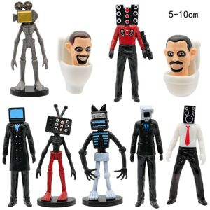 Unbranded (C) Skibidi Toilet Game Action Figures Toiletman Cameraman Speakerman Figurines Unbranded (C) Skibidi Toilet Game Action Figures Toiletman Cameraman Speakerman Figurines