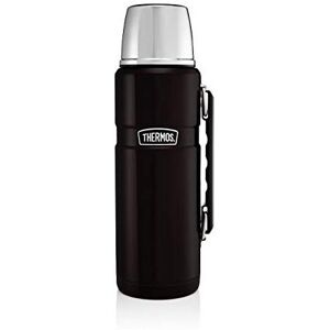 Thermos 190754 Stainless King Flask, Stainless Steel, Matt Black, 1.2 L Thermos 190754 Stainless King Flask, Stainless Steel, Matt Black, 1.2 L
