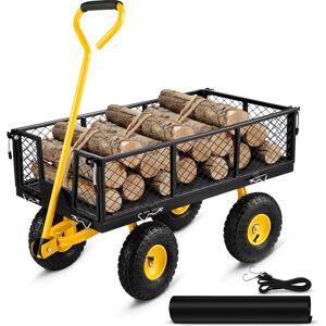 VEVOR Steel Garden Cart, Heavy Duty 900 lbs Capacity VEVOR Steel Garden Cart, Heavy Duty 900 lbs Capacity