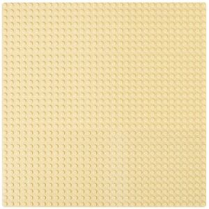 SKESRJTOP (Cream Yellow) Baseplate Base Plates Building Blocks 32 x 32 Dots Compatible for SKESRJTOP (Cream Yellow) Baseplate Base Plates Building Blocks 32 x 32 Dots Compatible for