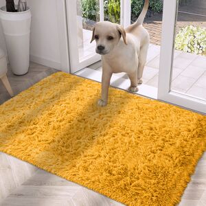 Yorkshire Bedding (80x150cm, Ochre Yellow) NON SLIP BATH DOOR MATS SHAGGY SOFT KITCHEN HALLWAY RUN Yorkshire Bedding (80x150cm, Ochre Yellow) NON SLIP BATH DOOR MATS SHAGGY SOFT KITCHEN HALLWAY RUN