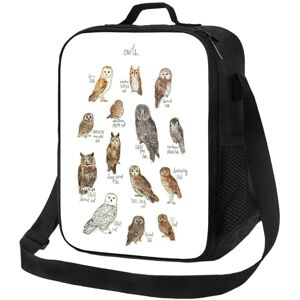 BearLad Kids Lunch Bag Owls Insulated Tote Box for Girls Boys Back to School BearLad Kids Lunch Bag Owls Insulated Tote Box for Girls Boys Back to School
