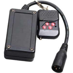 Unbranded 3 Pins XLR Wireless Remote Control Receiver for Smoke Fog Machine Unbranded 3 Pins XLR Wireless Remote Control Receiver for Smoke Fog Machine