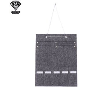 Dechoicelife (a-Gray) Home Organizer Felt Pocket Wall Keys Sunglasses Storage Bag Holder Jewe Dechoicelife (a-Gray) Home Organizer Felt Pocket Wall Keys Sunglasses Storage Bag Holder Jewe