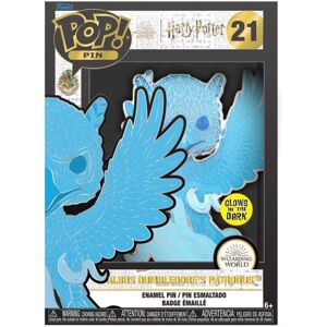 Harry Potter Albus Dumbledore's Patronus Pop! Enamel Pin Harry Potter Albus Dumbledore's Patronus Pop! Enamel Pin