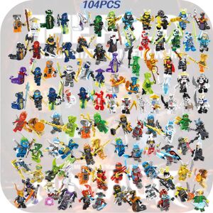 DINAMR Ninjago 104pcs Building Blocks Set Mini Figures Kids Puzzle Assembly Toy Gifts DINAMR Ninjago 104pcs Building Blocks Set Mini Figures Kids Puzzle Assembly Toy Gifts