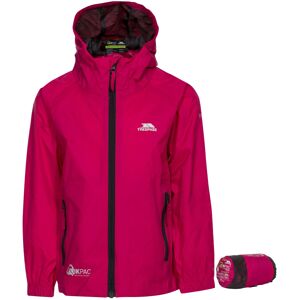 (3-4 Years, Sasparilla) Trespass Qikpac Kids Waterproof Jacket (3-4 Years, Sasparilla) Trespass Qikpac Kids Waterproof Jacket