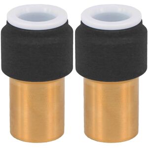 SPARES2GO Radiator Valve 15mm x 10mm Black Pushfit Reducing Straight Speed Fit Compression SPARES2GO Radiator Valve 15mm x 10mm Black Pushfit Reducing Straight Speed Fit Compression