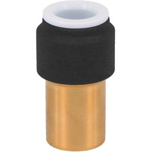 SPARES2GO Radiator Valve 15mm x 10mm Black Pushfit Reducing Straight Speed Fit Compression SPARES2GO Radiator Valve 15mm x 10mm Black Pushfit Reducing Straight Speed Fit Compression