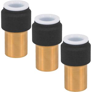 SPARES2GO Radiator Valve 15mm x 10mm Black Pushfit Reducing Straight Speed Fit Compression SPARES2GO Radiator Valve 15mm x 10mm Black Pushfit Reducing Straight Speed Fit Compression