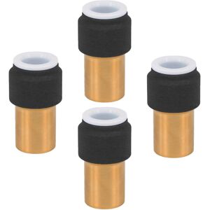 SPARES2GO Radiator Valve 15mm x 10mm Black Pushfit Reducing Straight Speed Fit Compression SPARES2GO Radiator Valve 15mm x 10mm Black Pushfit Reducing Straight Speed Fit Compression
