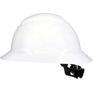 3M 2032275 Secure Fit 4-Point Ratchet Full Brim Hard Hat, White 3M 2032275 Secure Fit 4-Point Ratchet Full Brim Hard Hat, White