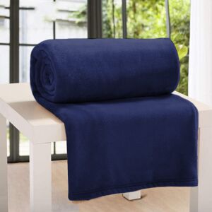 Imperial Rooms (Navy/ Blue Blanket) Fleece Blankets Double Warm Soft Plush Mink Throws Imperial Rooms (Navy/ Blue Blanket) Fleece Blankets Double Warm Soft Plush Mink Throws