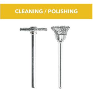 Dremel 2030581 Carbon Steel Cleaning & Polishing Moto Tool Kit Dremel 2030581 Carbon Steel Cleaning & Polishing Moto Tool Kit