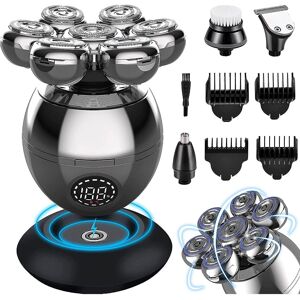 Unbranded Head Shavers Compatible Bald Men-5-in-1 Electric Head Shaver Compatible Bald Men Unbranded Head Shavers Compatible Bald Men-5-in-1 Electric Head Shaver Compatible Bald Men