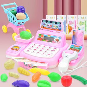 Unbranded Children's Lighting And Sound Effects Supermarket Cash Register Toy Set Play Hou Unbranded Children's Lighting And Sound Effects Supermarket Cash Register Toy Set Play Hou