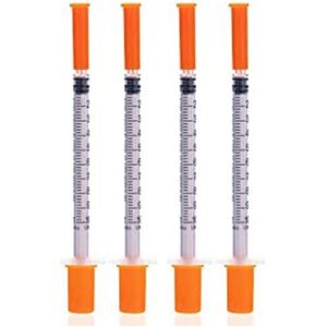 Unbranded 100 Pack 29g 1cc 1/2inch Syringe With Needle - Disposable Individual Package Unbranded 100 Pack 29g 1cc 1/2inch Syringe With Needle - Disposable Individual Package