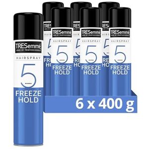 TRESemmé Freeze Hold Hairspray pack of 6 24-hour frizz control for an ultimate s TRESemmé Freeze Hold Hairspray pack of 6 24-hour frizz control for an ultimate s