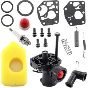 Unbranded Briggs Stratton Lawn Mower Carburetor Kit 499809 498809a 494406 Filter 698369 Re Unbranded Briggs Stratton Lawn Mower Carburetor Kit 499809 498809a 494406 Filter 698369 Re