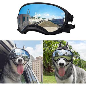 Unbranded (Black frame x silver glass) Dog Goggles Dog Uv Protection Sunglasses With Adjus Unbranded (Black frame x silver glass) Dog Goggles Dog Uv Protection Sunglasses With Adjus