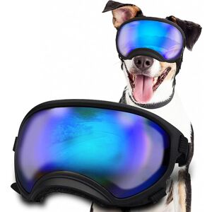 Unbranded (Black frame x blue glass) Dog Goggles Dog Uv Protection Sunglasses With Adjusta Unbranded (Black frame x blue glass) Dog Goggles Dog Uv Protection Sunglasses With Adjusta