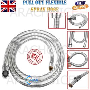 ARA CHOICE Replacement Pull Flexible Spray Hose Home Kitchen For Basin Bath Tap ARA CHOICE Replacement Pull Flexible Spray Hose Home Kitchen For Basin Bath Tap