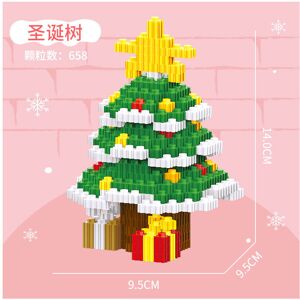 Bonxaif (658PCS Christmas tree) New Christmas Minifigures Puzzle Kids Toys Gifts For Fit Bonxaif (658PCS Christmas tree) New Christmas Minifigures Puzzle Kids Toys Gifts For Fit