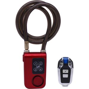 Unbranded Electric Bike Lock With Sound Alarm Anti-theft Scooter Lock Steel Cable Durable Unbranded Electric Bike Lock With Sound Alarm Anti-theft Scooter Lock Steel Cable Durable