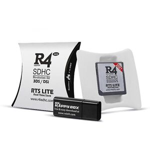 Unbranded 2023 R4 Silver Pro SDHC Cartridge for Nintendo DS/DSi/3DS/2DS - High-Speed, Dura Unbranded 2023 R4 Silver Pro SDHC Cartridge for Nintendo DS/DSi/3DS/2DS - High-Speed, Dura