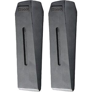 SPARES2GO Log Splitting Wedge Chisel Wood Fire Timber Splitter Maul Spikes (2.5KG / 6lb, 1 SPARES2GO Log Splitting Wedge Chisel Wood Fire Timber Splitter Maul Spikes (2.5KG / 6lb, 1