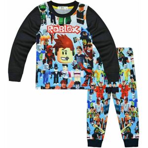 Unbranded (Black, 7-8Years) 5-10 Years Kids Boys Girls Roblox Pyjamas Set Sleepwear Outfit Unbranded (Black, 7-8Years) 5-10 Years Kids Boys Girls Roblox Pyjamas Set Sleepwear Outfit