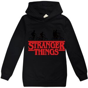 Unbranded (Black, 11-12 Years) 9-14 Years Kids Stranger Things Print Hoodies Long Sleeve H Unbranded (Black, 11-12 Years) 9-14 Years Kids Stranger Things Print Hoodies Long Sleeve H
