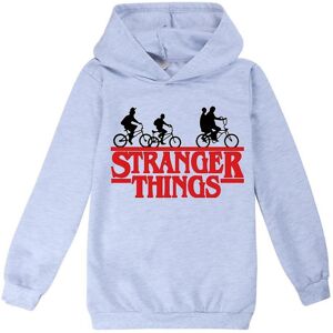 Unbranded (Grey, 13-14 Years) 9-14 Years Kids Stranger Things Print Hoodies Long Sleeve Ho Unbranded (Grey, 13-14 Years) 9-14 Years Kids Stranger Things Print Hoodies Long Sleeve Ho