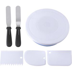 GreenZech 6PCS Cake Baking Tools Stand Turntable Rotating Rack Dough Rotary Table DIY Kits GreenZech 6PCS Cake Baking Tools Stand Turntable Rotating Rack Dough Rotary Table DIY Kits