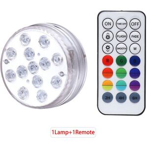GreenZech (1 Controller 1 Lamp) Underwater Light IP68 Waterproof Swimming Pool RF Remote C GreenZech (1 Controller 1 Lamp) Underwater Light IP68 Waterproof Swimming Pool RF Remote C