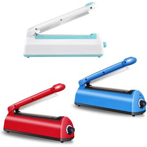 GreenZech (Blue, EU Plug) 200mm Impulse Sealer Manual Heat Sealing Machine Food Packaging GreenZech (Blue, EU Plug) 200mm Impulse Sealer Manual Heat Sealing Machine Food Packaging