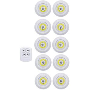 GreenZech (Cold White, 1 controller 10 Lamp) Super Bright Cob Under Cabinet Light LED Wire GreenZech (Cold White, 1 controller 10 Lamp) Super Bright Cob Under Cabinet Light LED Wire