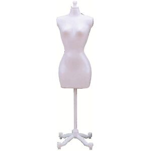 Unbranded (White) Female Mannequin Body With Stand Decor Body Dress Form Full Body Display Unbranded (White) Female Mannequin Body With Stand Decor Body Dress Form Full Body Display