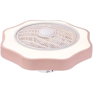 GreenZech (Pink, 110V) 36W 110/220V Ceiling Fan with Lighting LED Light Stepless Dimming A GreenZech (Pink, 110V) 36W 110/220V Ceiling Fan with Lighting LED Light Stepless Dimming A